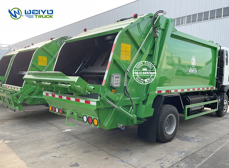 South Sudan Garbage Compactor Truck