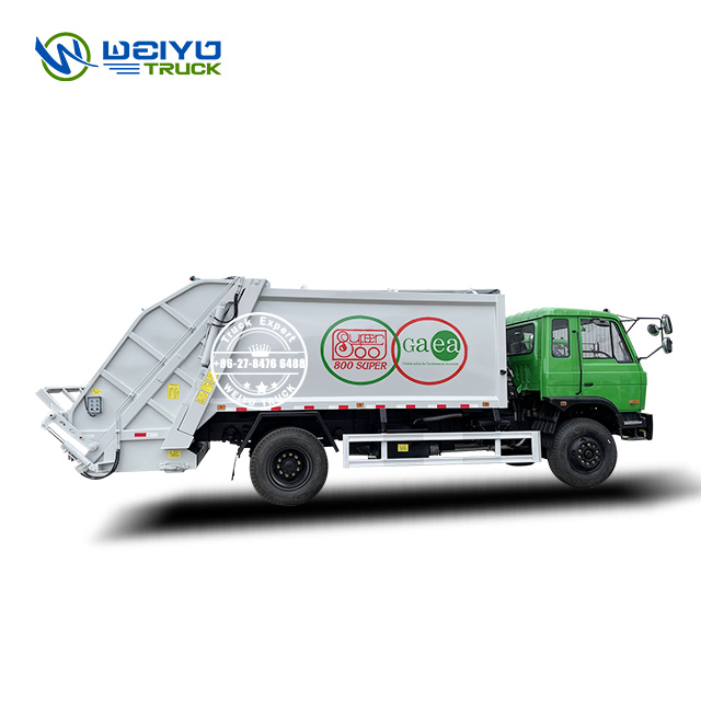 Dongfeng 4x2 12 CBM ISO9001 Commercial Municipal Garbage Compactor Truck