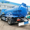 HOWO 10 Tons Pumper Disposable Exhauster Sewage Suction Truck