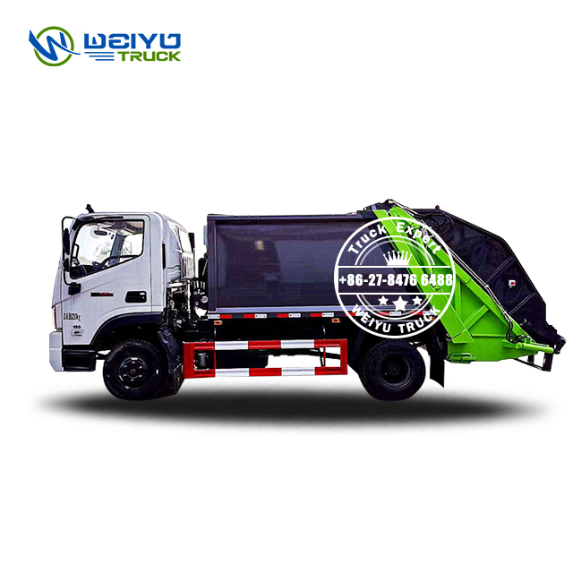 Foton 7 CBM EPA Waste Management Garbage Compactor Truck