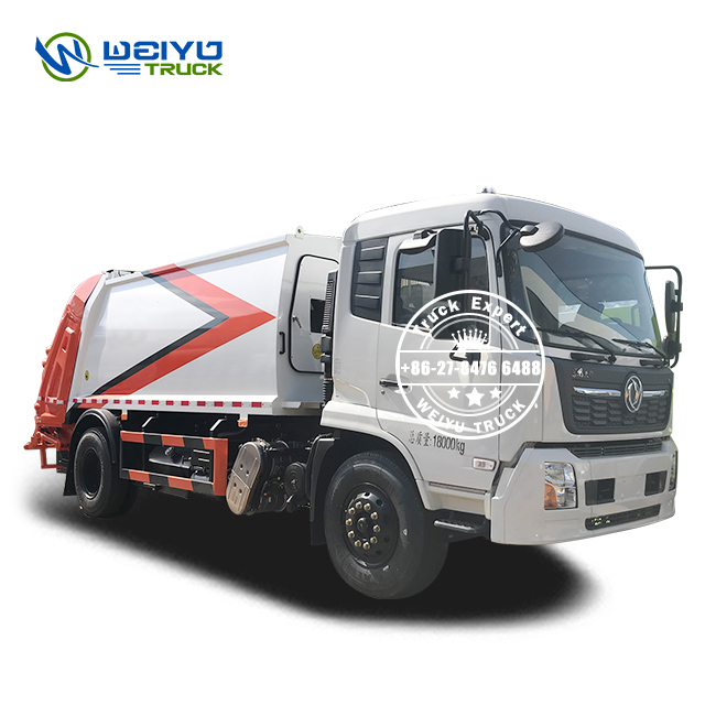 Dongfeng 4x2 12 CBM EPA Waste Disposal Garbage Compactor Truck