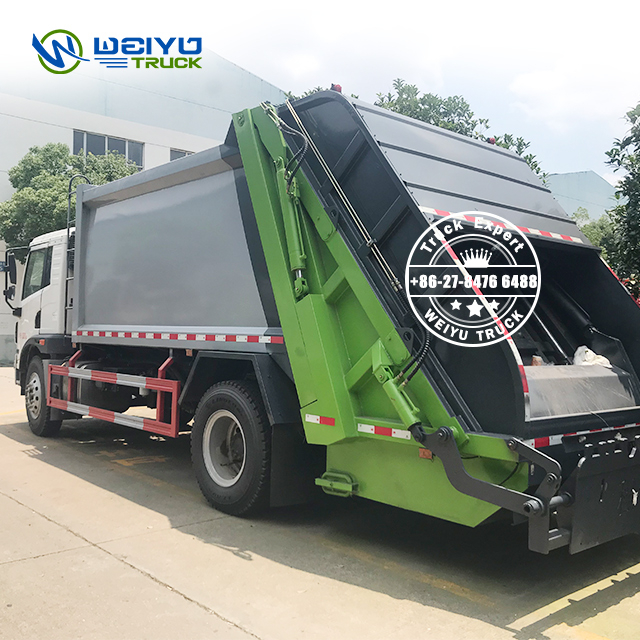 FAW 4X2 12 CBM CCC Waste Management Garbage Compactor Truck