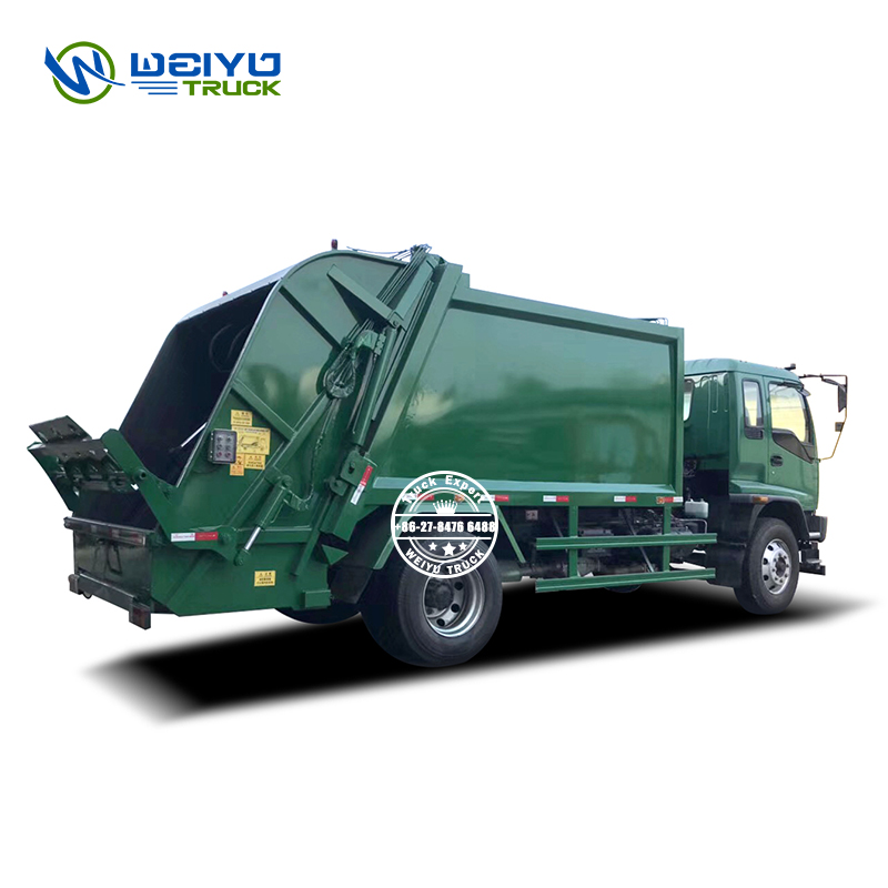 ISUZU FVR 14CBM Waste Management Compressed Garbage Truck 