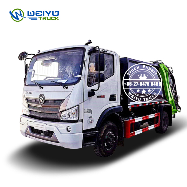 Foton 7 CBM EPA Waste Management Garbage Compactor Truck