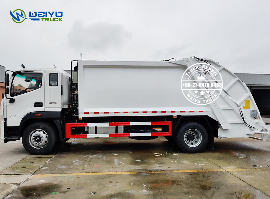 Waste Management Garbage Compactor Truck