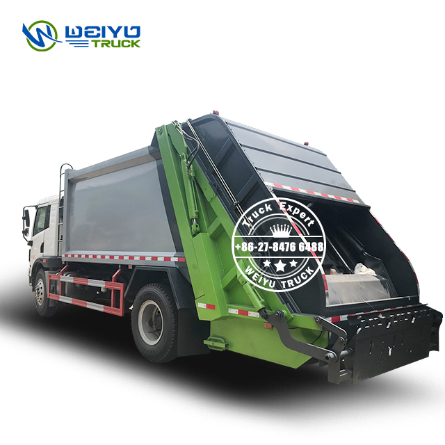 FAW 4X2 12 CBM CCC Waste Management Garbage Compactor Truck